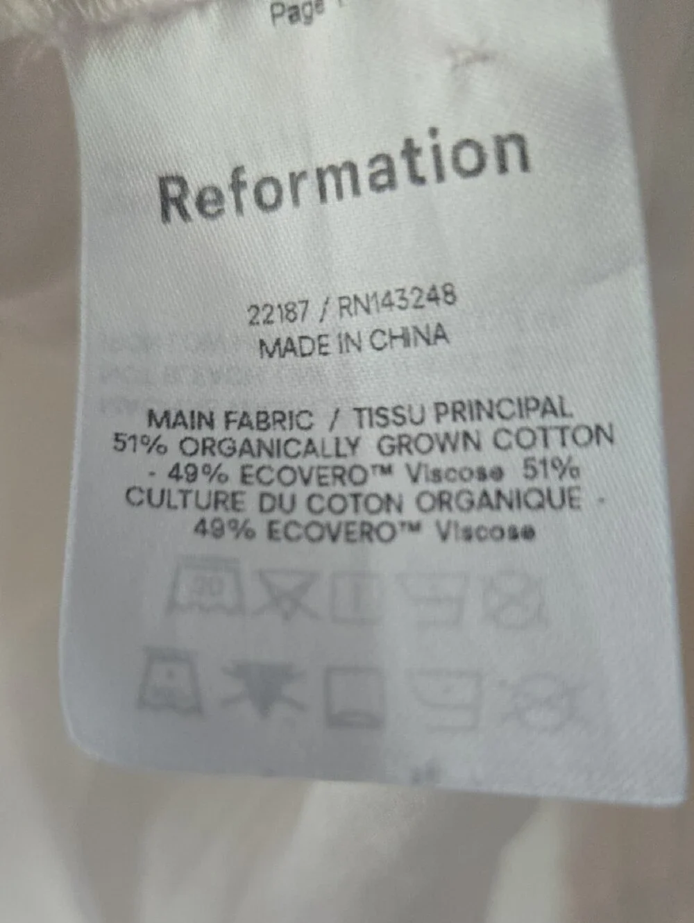 Reformation ivory tilly